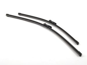 ES#2739371 - 3397007297 - Front Aero Wiper Blade Set - Clear up streaks & improve rainy day visibility - Bosch - Audi Volkswagen Porsche