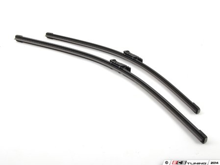 ES#2739371 - 3397007297 - Front Aero Wiper Blade Set - Clear up streaks & improve rainy day visibility - Bosch - Audi Volkswagen Porsche