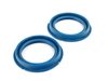 ES#2697664 - 357615601B - Performance Rear Brake Service Kit - Rear brake service kit featuring ECS V5 slotted rotors and ECS EP24 Enthusiast Performance pads - Assembled By ECS - Volkswagen