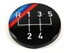 ES#46652 - 25111220954 - 5 Speed Shift Emblem - Improve the look of your interior, replace your shift knob emblem - Genuine BMW - BMW