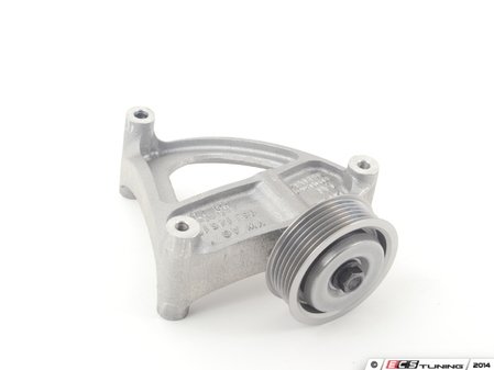 ES#281589 - 06J145172 - Accessory Belt Idler Roller - For vehicles without air conditioning, includes necessary mounting bracket - Genuine Volkswagen Audi - Volkswagen