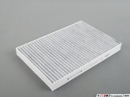 ES#2731923 - 4B0819439C - Charcoal Lined Cabin Filter / Fresh Air Filter - The activated charcoal filters odor from reaching the cabin - Mann - Audi