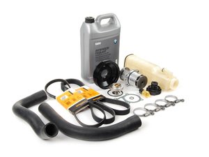 ES#2718405 - ECSE36M42CMKT - Cooling System Refresh Kit - Level 2 - Upgraded to include belts and new water pump pulley - Assembled By ECS - BMW
