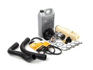 ES#2718426 - ECSE36M42CMKT - Cooling System Refresh Kit - Level 2 - Upgraded to include belts and an aluminum water pump pulley - Assembled By ECS - BMW