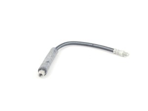 ES#2703113 - 34321159888 - E30 Front Brake Hose - Priced Each - Hose located from hard line attached to body to front caliper - World Brake Resource - BMW