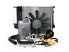 ES#2724002 - ECSE36M42CM9KT - Cooling System Refresh Kit - Level 3 - The ultimate cooling refresh kit - includes aluminum thermostat housing, radiator and crank fan to alleviate all failure-prone cooling components - Assembled By ECS - BMW