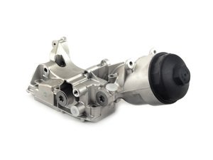 ES#24016 - 11427519708 - Oil Filter Housing with filter - Includes housing, gasket, filter and cap - Genuine BMW - BMW