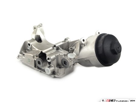 ES#24016 - 11427519708 - Oil Filter Housing with filter - Includes housing, gasket, filter and cap - Genuine BMW - BMW