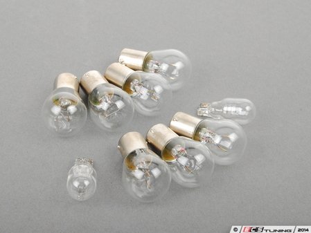 ES#2593169 - N10591501KT2 - Tail Light Bulb Refresh Kit - Includes every bulb for both inner and outer tail lights - Assembled By ECS - Audi