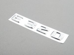 ES#1659575 - 1248175815 - 'E320' Emblem - Located on the trunk lid - Genuine Mercedes Benz - Mercedes Benz