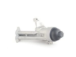 ES#1910561 - 079115401AA - Oil Filter Housing - With oil filter cover cap - Genuine Volkswagen Audi - Audi