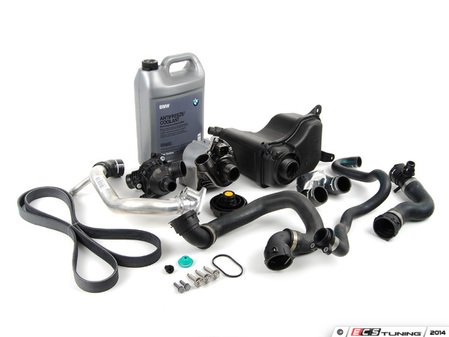 ES#2597740 - 17117547059KT - ECS Cooling System Refresh Kit - Level 2 - A more advanced refresh kit - with with all cooling system hoses and accessory belt - Genuine BMW - BMW