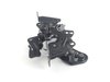 ES#264565 - 51237183762 - Hood Lock - Right - Genuine BMW replacement hood latch, located on the passenger side of the vehicle. - Genuine BMW - BMW