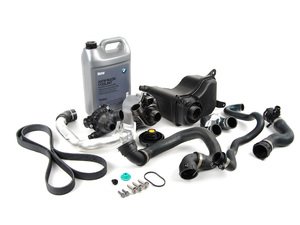ES#2597737 - 11537549476RKT - ECS Cooling System Refresh Kit - Level 2 - A more advanced refresh kit - with with all cooling system hoses and accessory belt - Genuine BMW - BMW