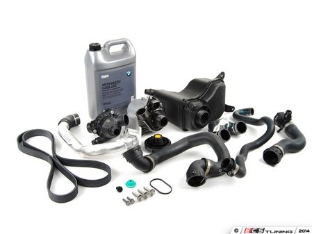 ES#2597737 - 11537549476RKT - ECS Cooling System Refresh Kit - Level 2 - A more advanced refresh kit - with with all cooling system hoses and accessory belt - Genuine BMW - BMW