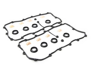 ES#2724009 - 077198025BKT7 -  Valve Cover Gasket Set - Left and Right side set - Elring - Audi