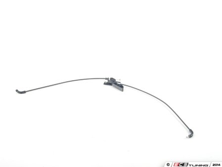 ES#262235 - 51237183765 - Hood Safety Catch Pull Handle with Cables - Genuine BMW - BMW