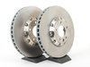 ES#2602378 - 95535140161FPKT1 - Front Brake Service Kit - Featuring genuine Porsche rotors and EBC YellowStuff brake pads - Assembled By ECS - Porsche
