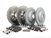 ES#2602380 - 95535140161OEKT1 - Front & Rear Brake Service Kit - Featuring genuine Porsche and Brembo rotors, and Textar brake pads - Assembled By ECS - Porsche