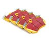 ES#2602378 - 95535140161FPKT1 - Front Brake Service Kit - Featuring genuine Porsche rotors and EBC YellowStuff brake pads - Assembled By ECS - Porsche
