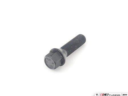 ES#2739259 - C17D43-ZNNITT - Conical Seat Wheel Bolt - 14x1.5x43mm - Priced Each - Black zinc coated wheel bolts made with aftermarket wheels in mind - ECS - Audi BMW Volkswagen Mercedes Benz
