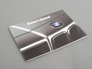 ES#13325 - 01479781952 - Owner's Manual - Everything you need to know about your car - Genuine BMW - BMW