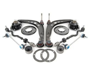 ES#2497499 - 31122227249KT4 - Front Suspension Refresh Kit - All the necessary high quality aftermarket parts to rebuild your front lower suspension in one simple package - Assembled By ECS - BMW