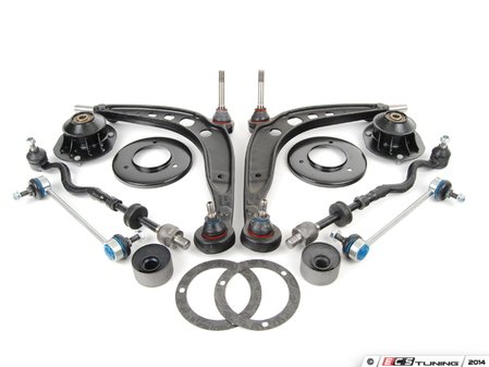 ES#2497499 - 31122227249KT4 - Front Suspension Refresh Kit - All the necessary high quality aftermarket parts to rebuild your front lower suspension in one simple package - Assembled By ECS - BMW