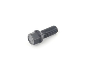 ES#3560809 - S17D32R13ZNNI - Ball Seat Wheel Bolt - 14x1.5x32mm - Priced Each - Black zinc coated wheel bolts made specifically for OE wheels - ECS - Audi Volkswagen