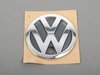 ES#313266 - 1J5853601C739 - "VW" Emblem - Chrome emblem on rear trunk lid - Genuine Volkswagen Audi - Volkswagen