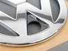 ES#313266 - 1J5853601C739 - "VW" Emblem - Chrome emblem on rear trunk lid - Genuine Volkswagen Audi - Volkswagen