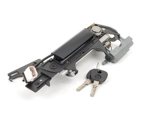 ES#90258 - 51218147878 - Door Catch With Key - Front Right - (NO LONGER AVAILABLE) - A new handle and lock assembly key included - Genuine BMW - 