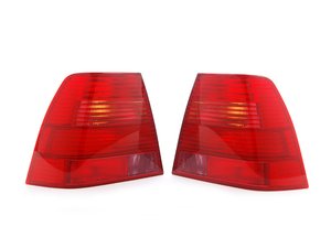ES#2738439 - 1J5945112Skt - Early Sedan Tail Light Set - (NO LONGER AVAILABLE) - Tail lights from 1999 - 2003 sedan models with red/red/red/red lenses - Genuine Volkswagen Audi - 