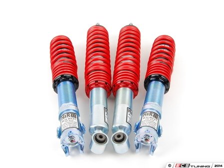 ES#5531 - 29865-5 - Street Performance Coilover Kit - Unrivaled comfort and performance. Average lowering of 1.25"-2.0"F 1.25"-2.5"R - H&R - Volkswagen