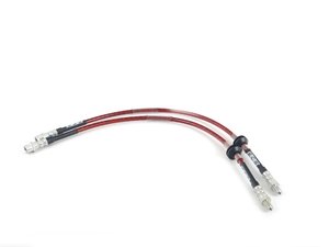 ES#2587905 - 001959ECS01A - Exact-Fit Stainless Steel Brake Lines - Front  - Front - Manufactured by ECS Tuning to replicate your stock lines. (DOT-compliant) - ECS - MINI