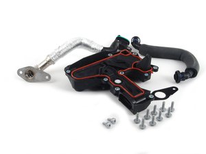 ES#2723967 - 06H103495EKT2 - Emissions Service Kit - Everything you need to replace a faulty PCV valve - Assembled By ECS - Audi