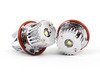 ES#2718025 - 003585ZIZ01A - LED Angel Eye Bulb Set - Crisp, bright, modern lighting with plug & play installation - no error codes! - ZiZa - BMW
