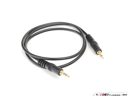ES#2720068 - 61122336510 - Auxiliary Connection Cable - .8 Meter - (NO LONGER AVAILABLE) - For vehicles with a 3.5 mm female aux socket - Genuine BMW - BMW