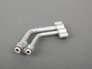 ES#2102109 - 64539224864 - Aluminium Double Pipe - Attaches to the main two pipes and the condenser - Genuine MINI - MINI