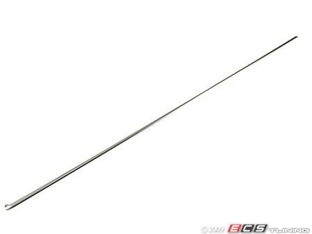 ES#9191 - 1JM853505a2ZZ - Rear Door Moulding Chrome Insert - Left - (NO LONGER AVAILABLE) - This is the chrome strip insert only for door moulding - Genuine Volkswagen Audi - 
