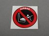 ES#184892 - 71212122545 - Passenger side air bag label - Label indicating safety for the passenger air bag - Genuine BMW - BMW MINI