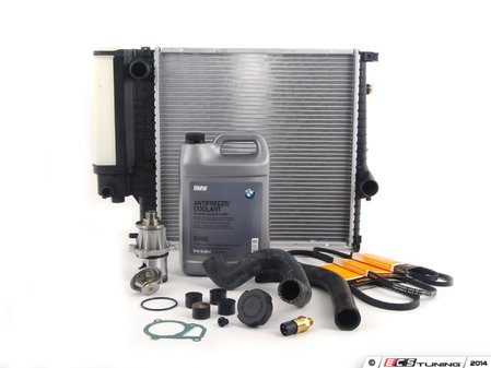 ES#2739622 - 17111712835KT3 - ECS Cooling System Refresh Kit - Level 3 - The ultimate cooling refresh kit - with aftermarket components, featuring a GEBA water pump - Assembled By ECS - BMW