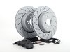 ES#2730751 - 34112282805KT6 -  performance Rear Brake Service Kit - Featuring Zimmermann rotors and Hawk HPS performance pads - Assembled By ECS - BMW