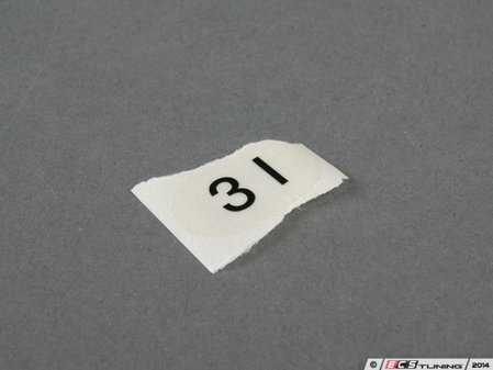 ES#170282 - 61667079936 - LABEL - Genuine BMW - BMW