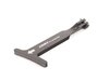 ES#2748122 - 004200ECS01A - Billet Aluminum Hood Pull Release Rod - Black Anodized - Billet aluminum hood release replacement for plastic OEM hood pull - ECS - Volkswagen