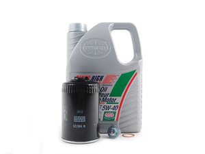 ES#4014 - MK44C3KKTWLDP -  Oil Service Kit - Includes standard Mann oil filter and Pentosin 5w-40 oil - Assembled By ECS - Volkswagen