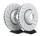 ES#2730749 - 34112282805kt2 - performance Front & Rear Brake Service Kit - Featuring Zimmermann rotors and Hawk HPS performance pads - Assembled By ECS - BMW