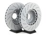 ES#2730749 - 34112282805kt2 - performance Front & Rear Brake Service Kit - Featuring Zimmermann rotors and Hawk HPS performance pads - Assembled By ECS - BMW