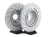 ES#2730749 - 34112282805kt2 - performance Front & Rear Brake Service Kit - Featuring Zimmermann rotors and Hawk HPS performance pads - Assembled By ECS - BMW
