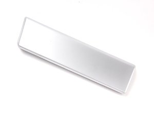 ES#116682 - 51452695581 - Left Dashboard Trim - Matte Chrome - Found on the left side of the dash below the headlight switch - Genuine BMW - BMW